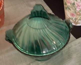 Green Candy Dish
