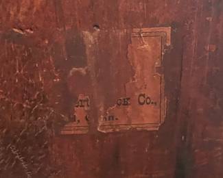 Backside of Antique Mantel Clocks ~ Warren Telechron & Seth Tomas Tudor Model