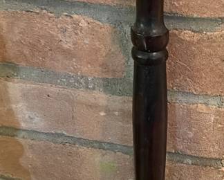 Reproduction Bed Warmer with Silk Greens