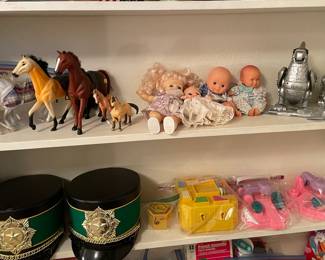 Vintage Assorted Toys Fischer Price, Mattel