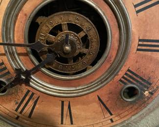 Antique Mantel Clocks ~ Warren Telechron & Seth Tomas Tudor Model