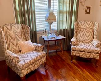 We Have Several Wingback Chairs!