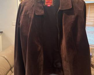 Brown Suede Jacket 
