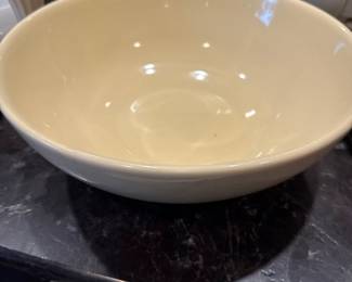 White Porcelain Serving Bowl 