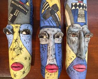 African Tribal Face Mask 