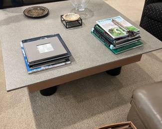 Marble Top Modern Coffee Table 