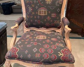 19th Century Louis XV Armchair - Persian Upholstery 