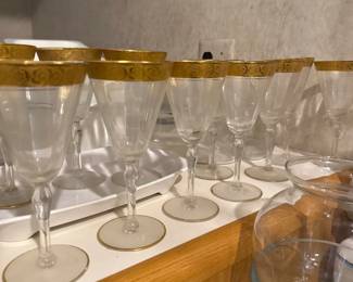 Tiffin Minton Crystal Glassware