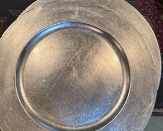 Silver Charger Plates 