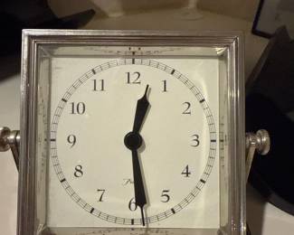 Antique Alarm Clock - Vintage Slava Clock 