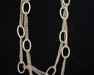 Silver Chainlink Necklace 