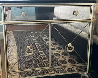 Mirror Z gallerie side tables and end tables