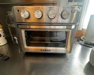 Convection air fryer small toaster oven