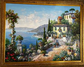 Lots of wall original oils