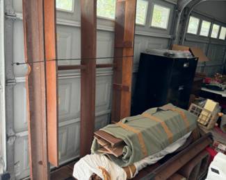 Disassembled Full Size Pool Table