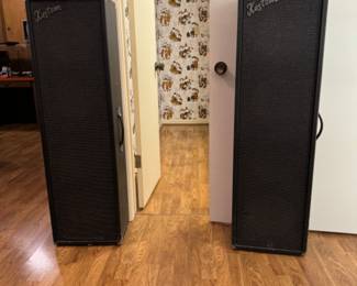 Kustom 14 inch by 4 foot Speakers