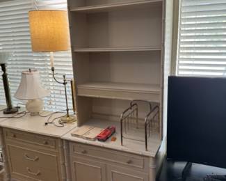 Credenza Faux Bamboo