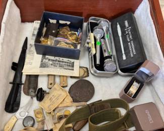 Collectables including Hitler Youth Belt w Buckle