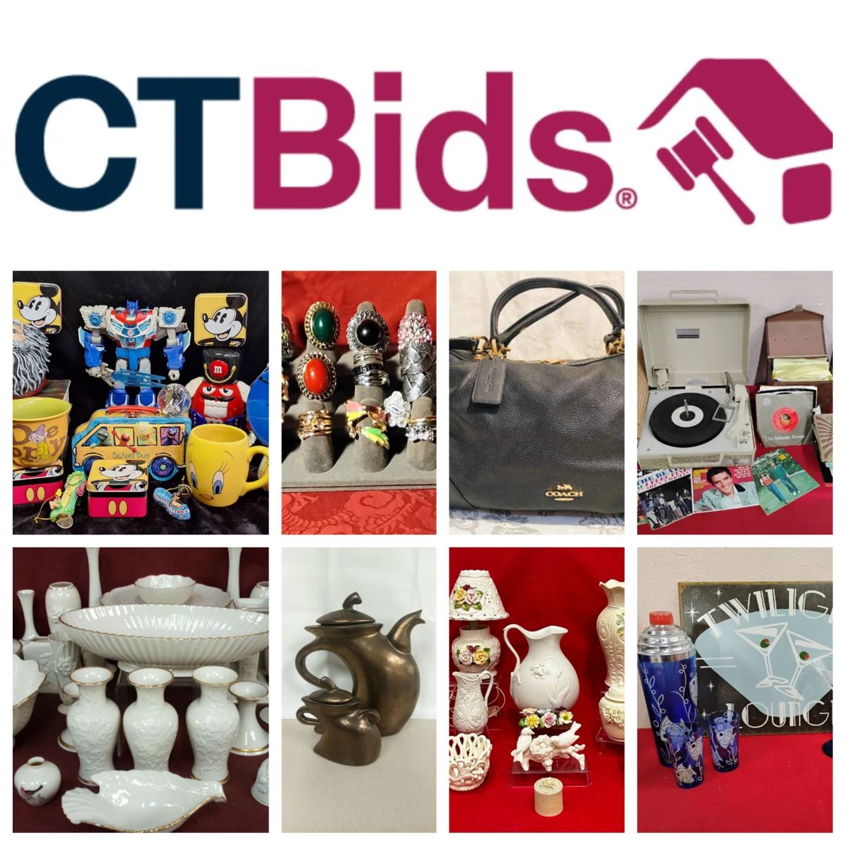 Blank 9 Grids Collage