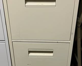 Metal 2-Drawer File Cabinet