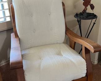 Wood Framed Sofa, Chair, Coffee Table, Sofa/Entry Table, Art...