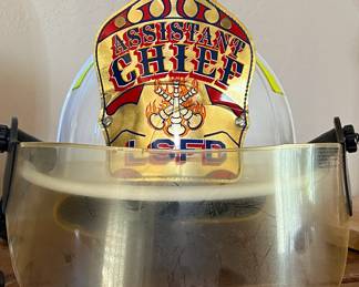 Vintage Assistant Chief Fireman Hat