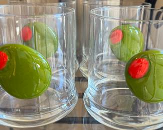 Olive Glasses s/4