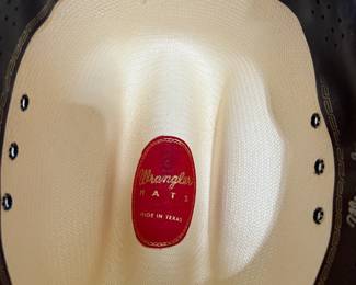 Wrangler Texas White Cowboy Hat