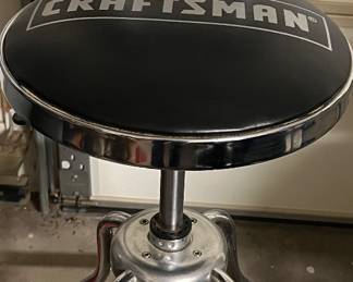 Craftsman Stool w Back