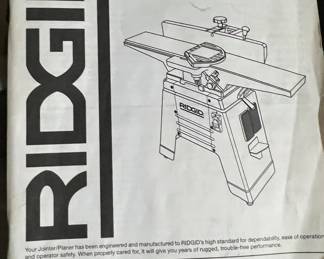 Ridgid Jointer/Planer