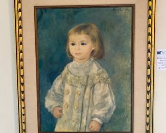 Pierre-Auguste Renoir Child in White