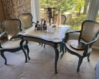 Baker French dining set, Copenhagen Denmark “1207” Figurine,  Copenhagen Denmark 
