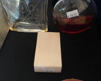 Hermes Elixir Des Merveilles 3.3 oz, Hermes 24 Faubourg 3.3 oz empty bottle