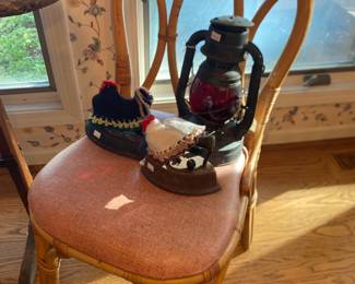 Dietz Little Wizard Lantern, Cast Iron Hand Held Iron
