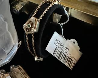 14k Diamond Bracelet (BL)