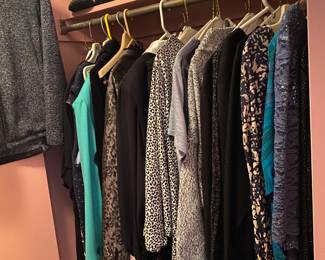 Women's clothing sizes L-1X (brands like: Coldwater Creek, Ralph Lauren, Chessa Davis, vintage clothing)
•  Women's handbags (brands like: Kate Spade, Michael Kors)
