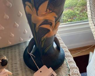 Roseville Zephyr Lily Vase (C)