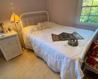 Bedding,  Pillows, Full Size Mattress, Full Size Bed Frame
