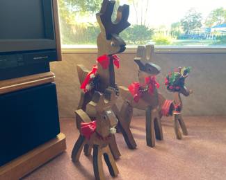 Fabric Reindeer