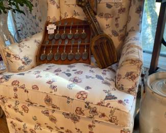 Mutt & Jeff Upholstered Chair