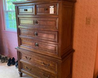Tapered Candle Stick Holder with Portrait, National Mt. Airy Highboy