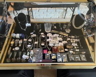 Antique Claw & Glass Ball Feet, Vintage rhinestone bow necklace, Vintage rhinestone necklaces, Adidas U of M watch, Reebok 100m watch, Capezio watch
  TAG Heuer Watch Professional 200 meters WA1214,  Fake Rolex watch, WMC watch, Vintage celluloid ring box Antique German ring box, Sterling spoons, Vintage metal cigarette purse, Vintage Irish Sterling Harp Brooch, Sterling Spoon Brooch
