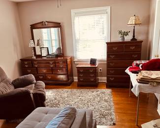 Crawford dresser and chest