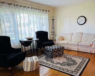 Broyhill off white sofa 