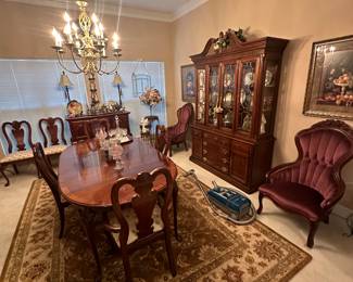 American Drew Cherry Dining room suite