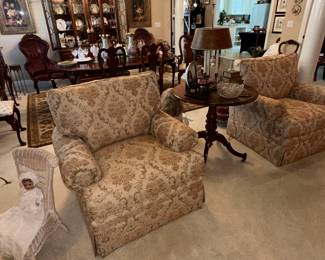 Pair of nice club chairs