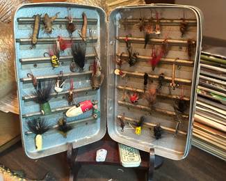 Vintage fishing flies