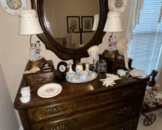 Davis Cabinet company Lillian Russell dresser