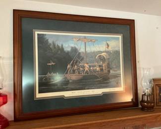 This print is numbered and signed.