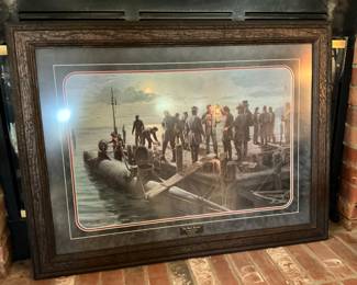 This print has a certificate of authentication. 